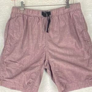 Eddie Bauer Men's Flat Front Shorts - Soft Pink